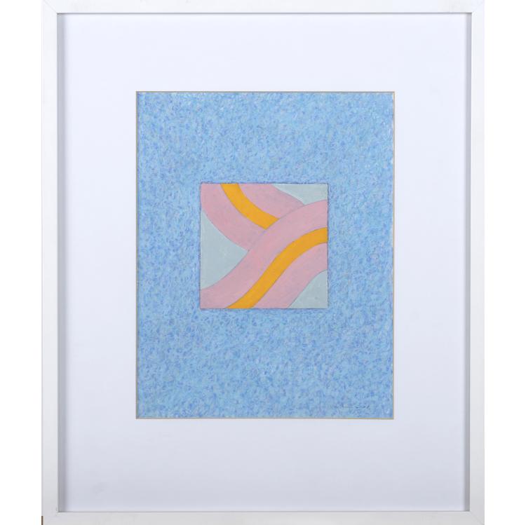 Hauptbild zu Objekt, Ohne Titel (Fl&auml;chenraum), 1969, Bernd Berner, 163D 657