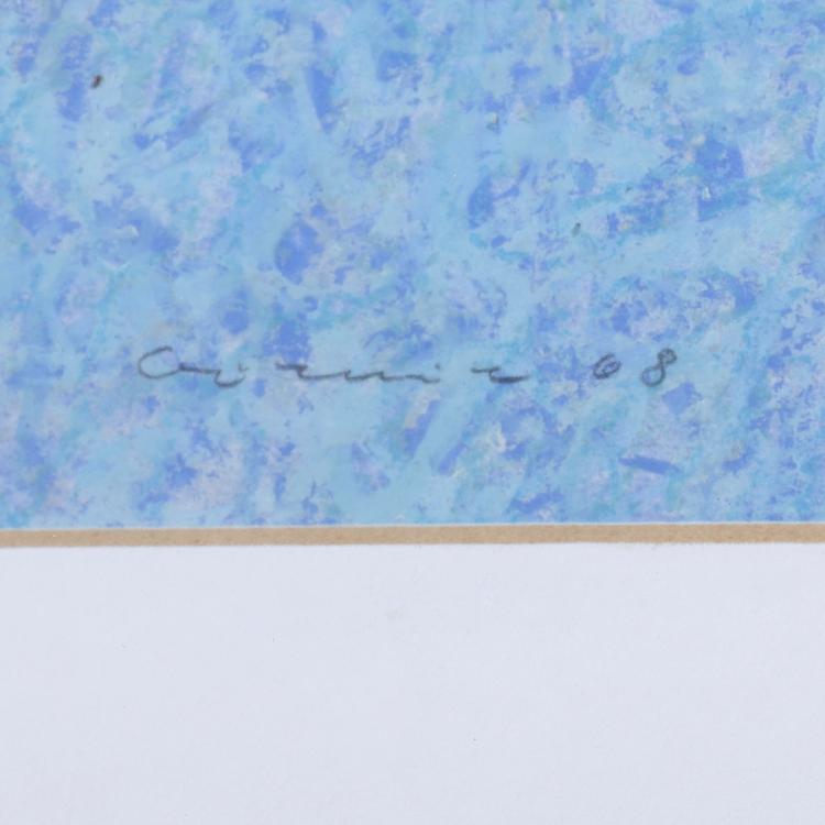 Bild 1 zu Objekt, Ohne Titel (Fl&auml;chenraum), 1969, Bernd Berner, 163D 657