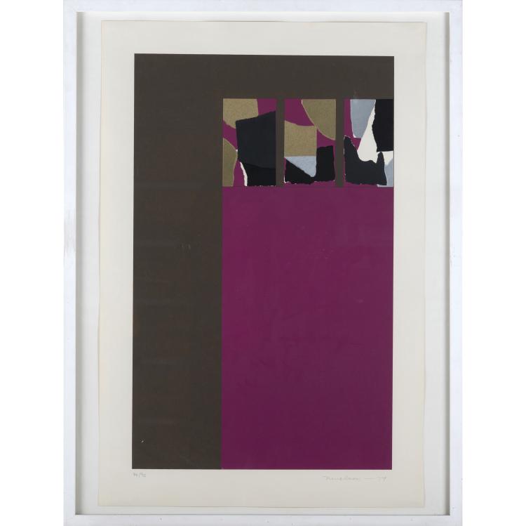 Hauptbild zu Objekt, Ohne Titel aus 'America's Hommage &agrave; Picasso', 1974, Louise Nevelson, Edition Propyl&auml;en-Verlag, Berlin, 163D 667