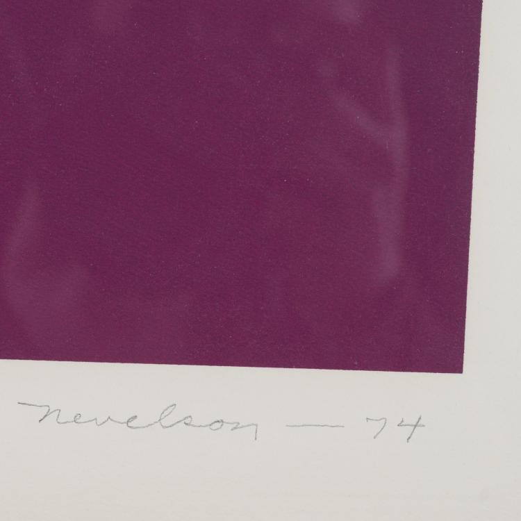 Bild 1 zu Objekt, Ohne Titel aus 'America's Hommage &agrave; Picasso', 1974, Louise Nevelson, Edition Propyl&auml;en-Verlag, Berlin, 163D 667