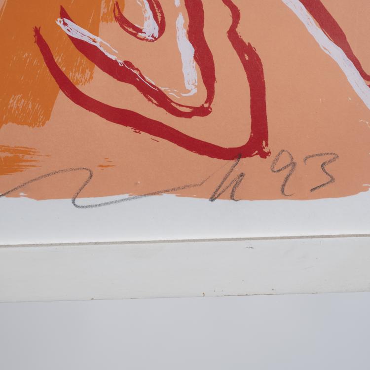 Bild 1 zu Objekt, 'Rimbaudvogel', 1993, J&ouml;rg Immendorff, 163D 703