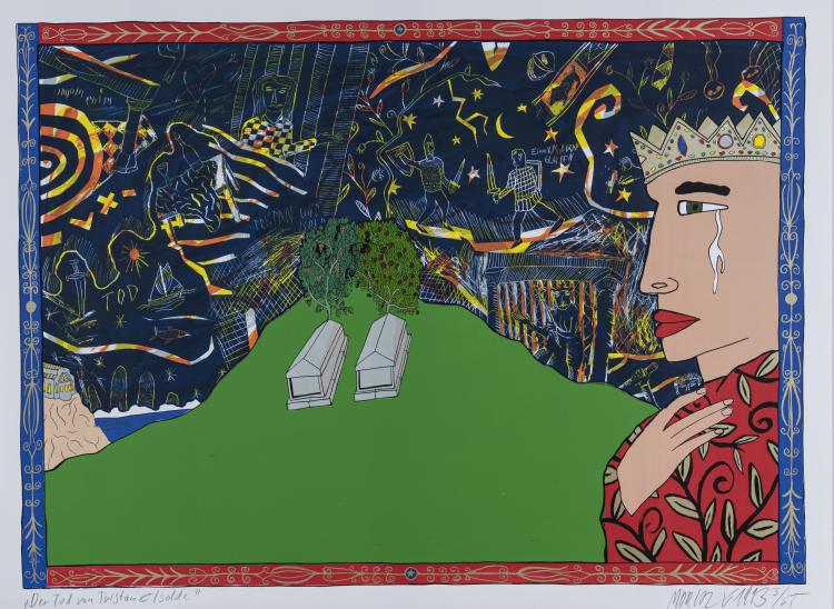 Hauptbild zu Objekt, Portfolio 'Tristan and Isolde', 1993, Moritz Goetze, 163D 704