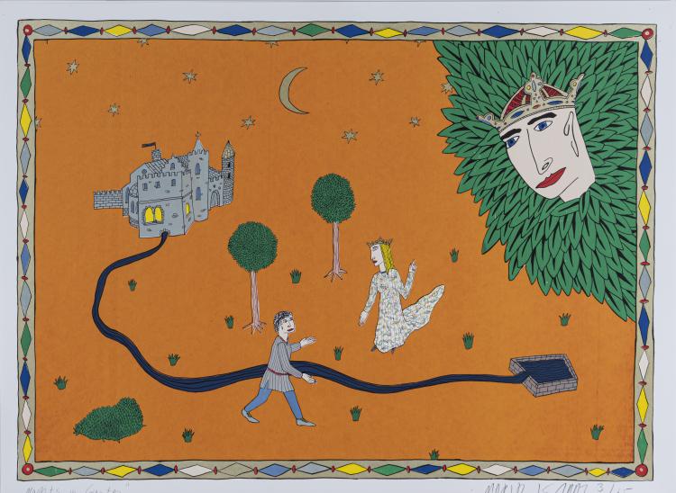 Bild 2 zu Objekt, Portfolio 'Tristan and Isolde', 1993, Moritz Goetze, 163D 704