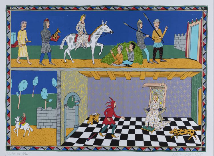 Bild 3 zu Objekt, Portfolio 'Tristan and Isolde', 1993, Moritz Goetze, 163D 704