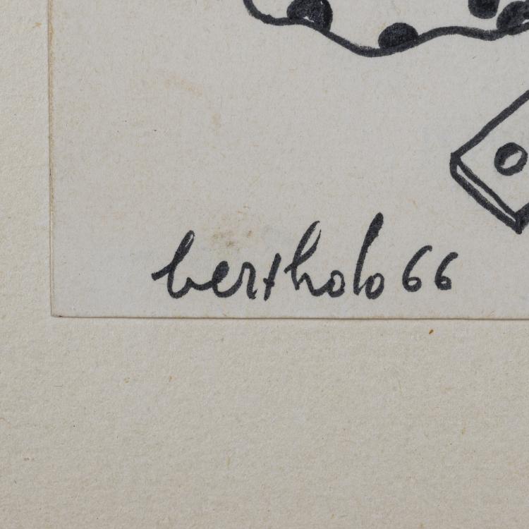 Bild 1 zu Objekt, Untitled, 1966, Ren&eacute; Bertholo, 163D 645