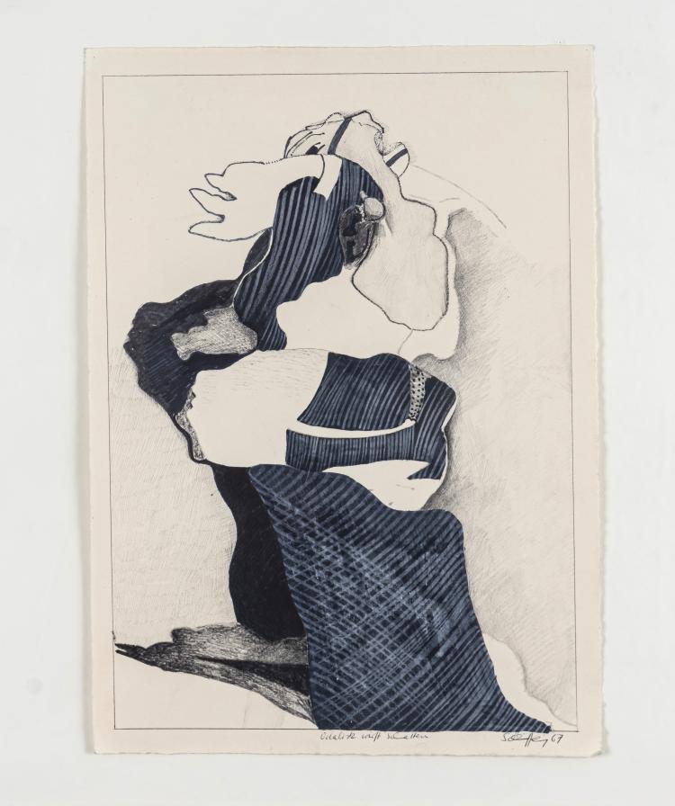 Hauptbild zu Objekt, 'Obelisk wirft Schatten', 1967, Wolfgang Schiffling, 163D 647