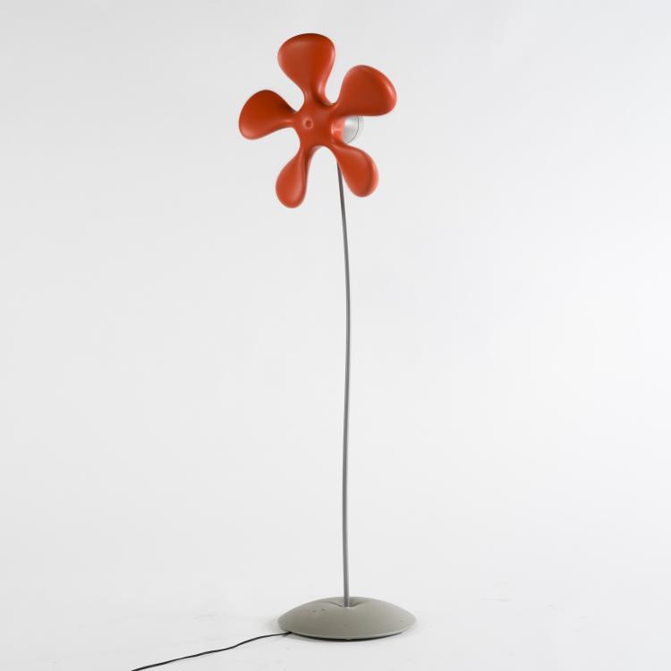 Hauptbild zu Objekt, 'Flowerpower' pedestal fan, 2001, Markus Heckenhausen,Reinhard Zetsche, Authentics GmbH, G&uuml;tersloh, 161C 628