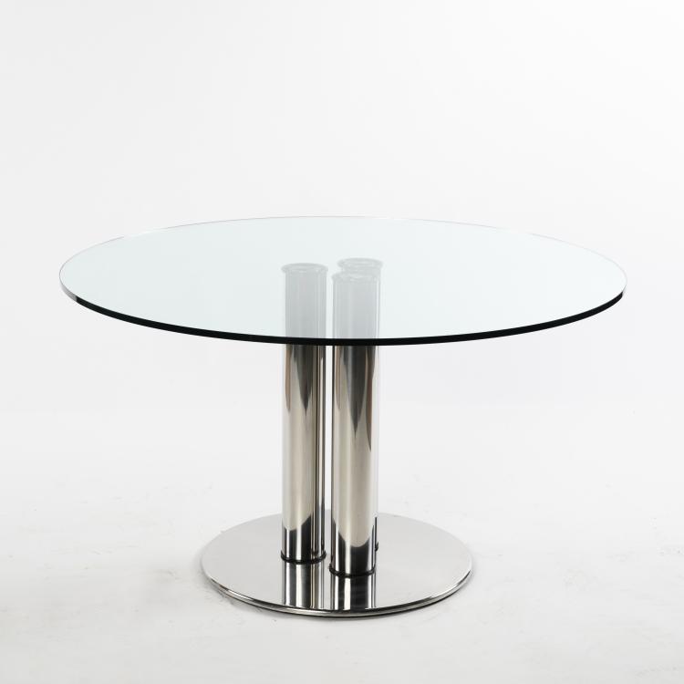 Hauptbild zu Objekt, 'Marcuso 2532' table, 1970, Marco Zanuso, Zanotta, Nova Milanese, 161A 168