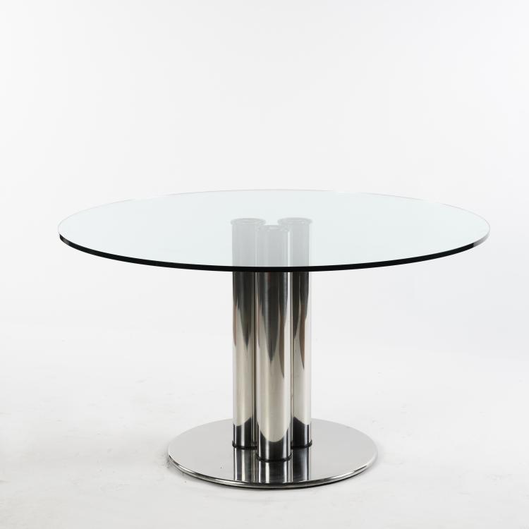 Bild 2 zu Objekt, 'Marcuso 2532' table, 1970, Marco Zanuso, Zanotta, Nova Milanese, 161A 168