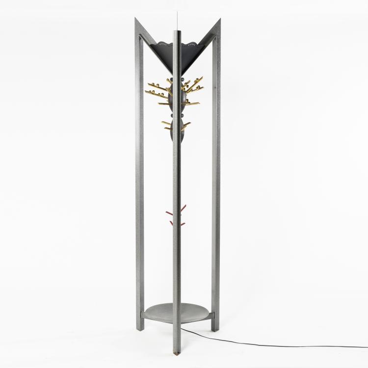 Hauptbild zu Objekt, 'Tree' hall stand / floor lamp, 1988, Bořek &Scaron;&iacute;pek, Vitra, Weil am Rhein, 161C 777