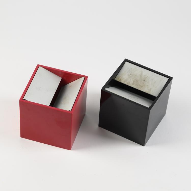Bild 2 zu Objekt, Zwei Aschenbecher 'Cubo' - '2000B', 1957, Bruno Munari, Danese, Mailand, 161A 72