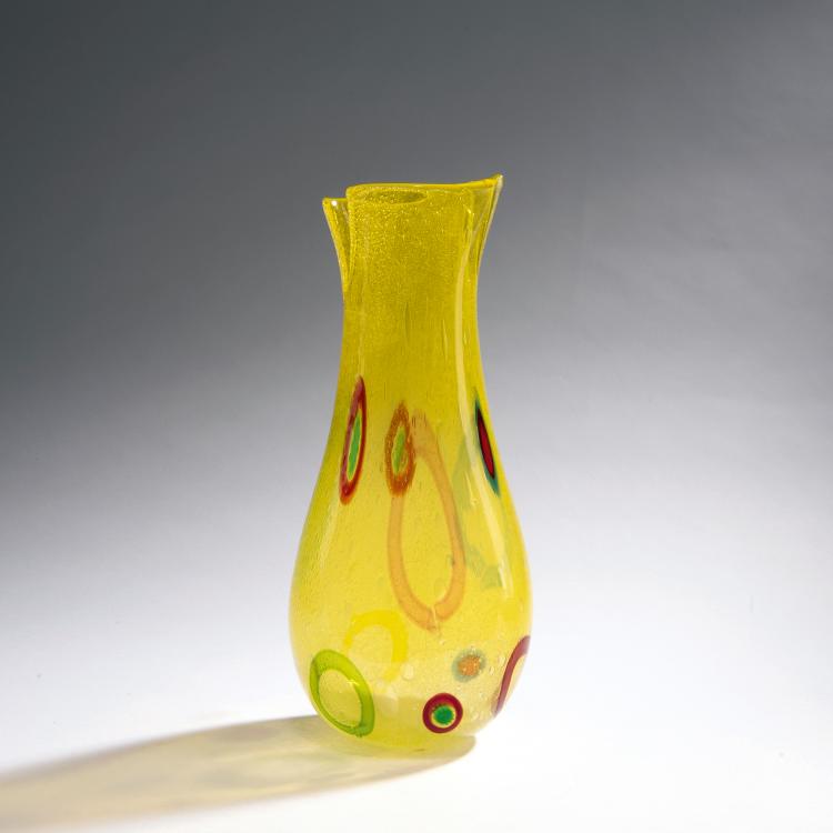 Hauptbild zu Objekt, Vase, 1965-68, Anzolo Fuga, A.Ve.M., Murano, 161B 399