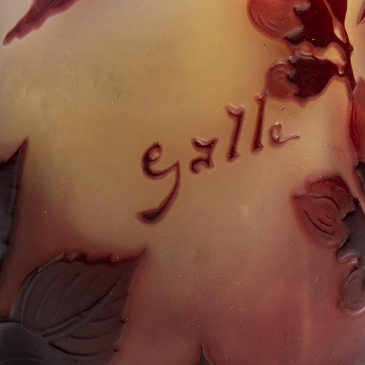 Bild 3 zu Objekt, Kleine Vase 'Fleurs de Cerisier', 1920-36, Emile Gall&eacute;, Gall&eacute;, Etablissements, Nancy, 162B 165