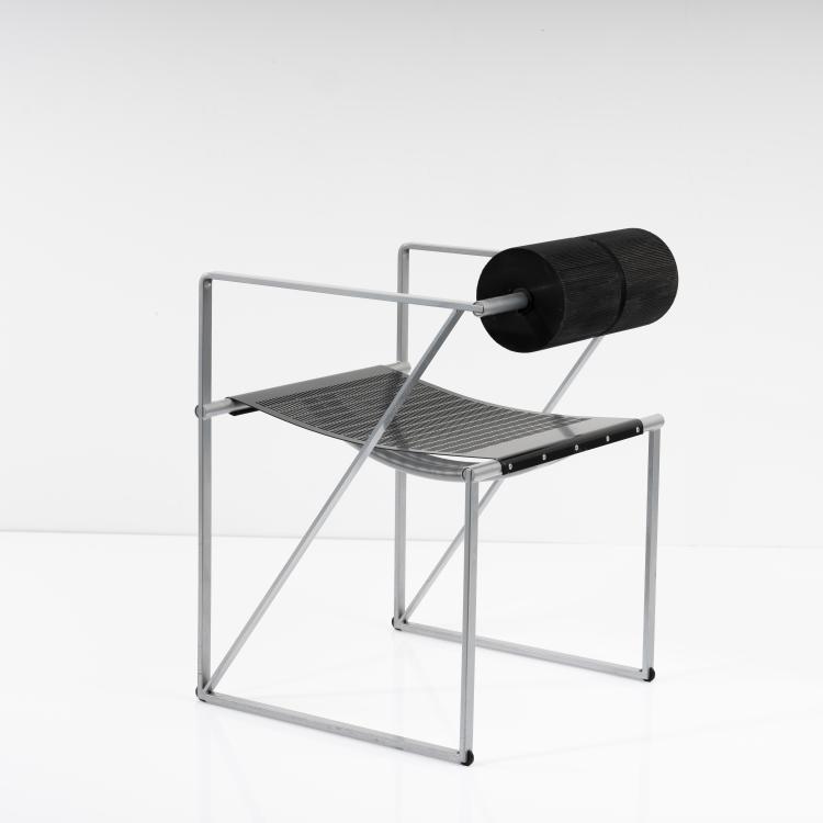 Hauptbild zu Objekt, 'Seconda 602' armchair, 1982, Mario Botta, Alias, Crumello del Monte, 163C 398