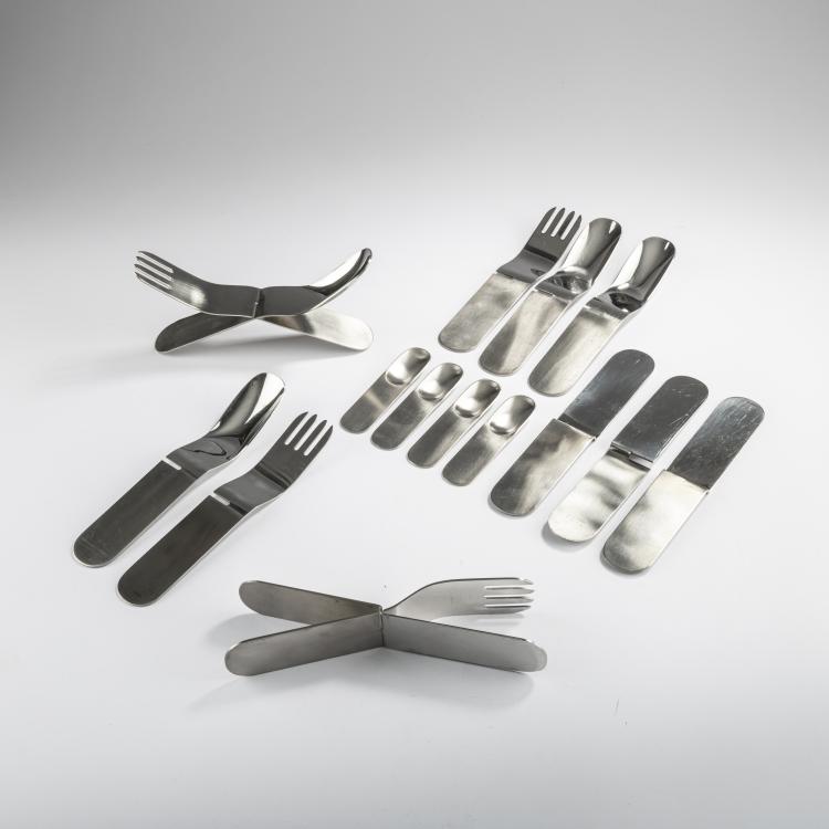 Bild 1 zu Objekt, Besteck 'Bomba', 1972, Helen von Boch,Federigo Fabbrini, Villeroy & Boch, Mettlach, 163A 113