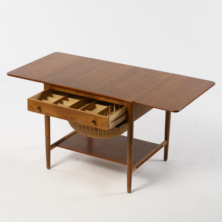 Bild 3 zu Objekt, N&auml;htisch 'AT 33', 1949, Hans J. Wegner, Tuck, Andreas, Kopenhagen, 161C 498