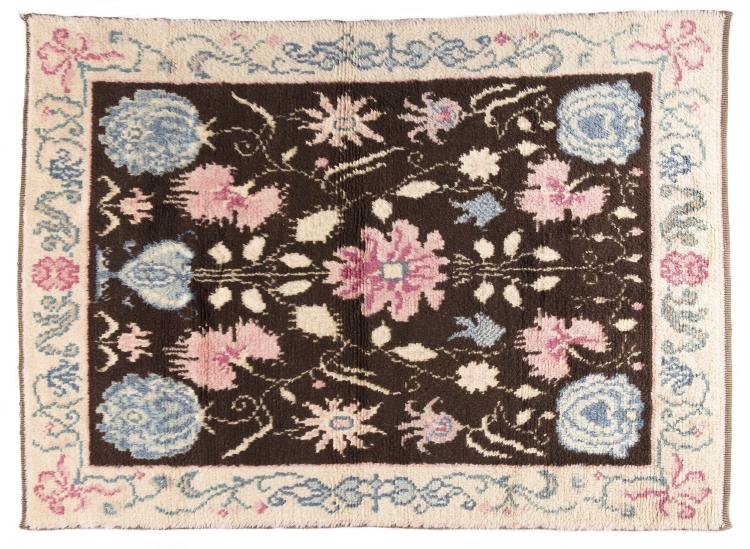 Hauptbild zu Objekt, 'Rya' carpet, c1958, Schweden, 161C 531