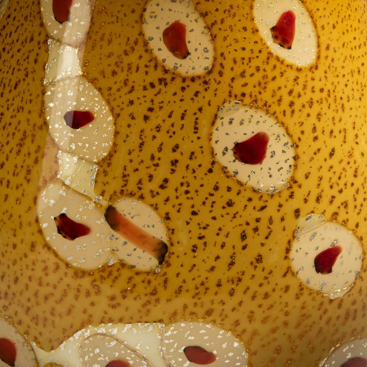 Bild 2 zu Objekt, Vase 'A reazione policrome', um 1950, Giulio Radi, A.Ve.M., Murano, 164C 688