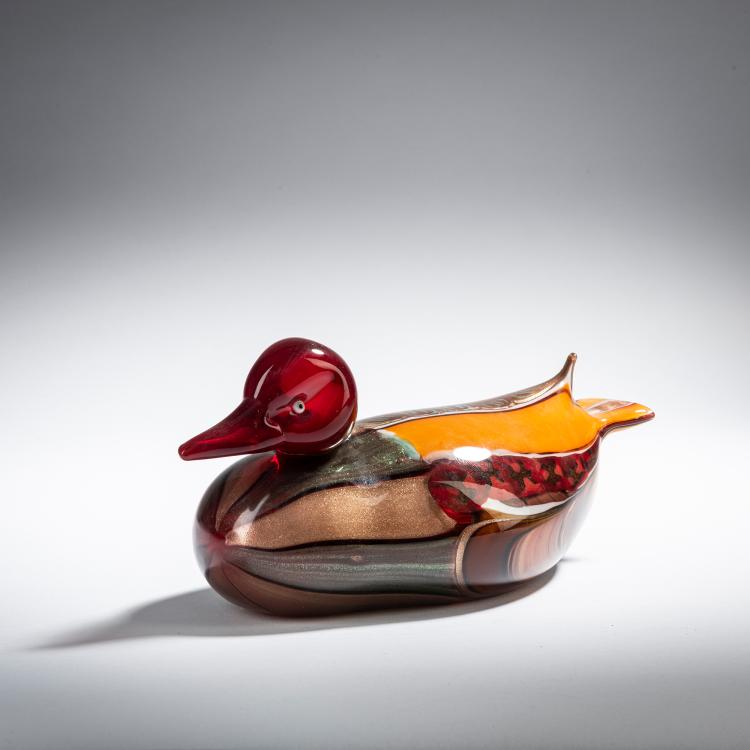 Hauptbild zu Objekt, Duck, 1980s, Murano, 164C 710