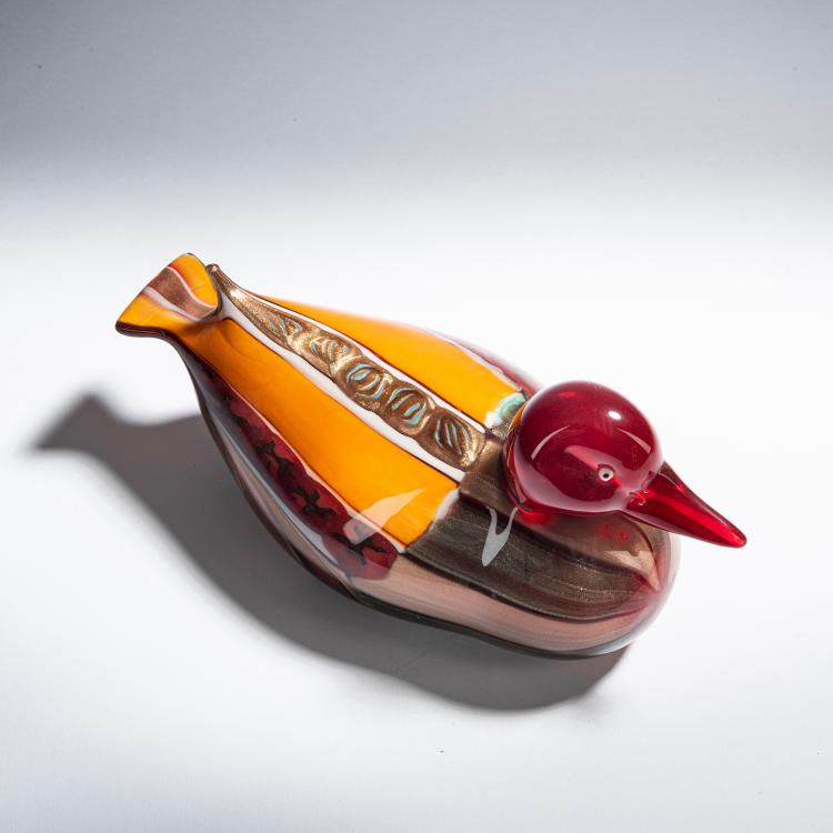 Bild 1 zu Objekt, Duck, 1980s, Murano, 164C 710