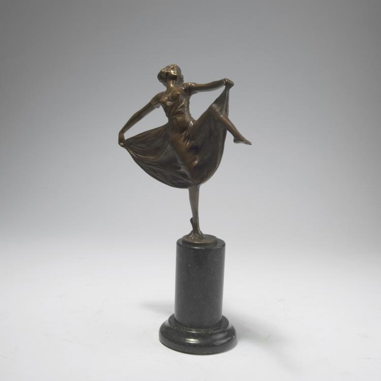 Bild 1 zu Objekt, T&auml;nzerin, 1920er Jahre, Bruno Zach, Zach, Bruno, 162C 312