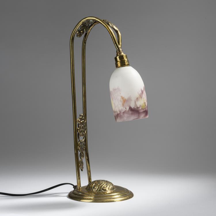 Hauptbild zu Objekt, Table light, c. 1925, Nancy Daum Fr&egrave;res, Daum Fr&egrave;res, Nancy, 162B 128