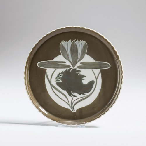 'Fish' decorative plate, c. 1900