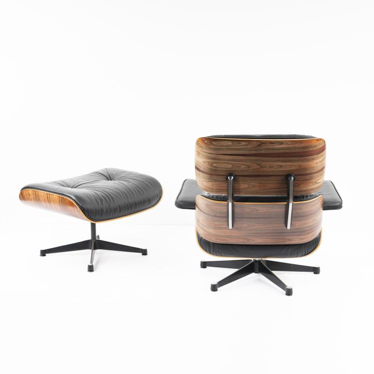 Bild 6 zu Objekt, Lounge chair '670' mit Ottoman '671', 1956, Charles Eames,Ray Eames, Vitra Design, Weil am Rhein, 163C 509