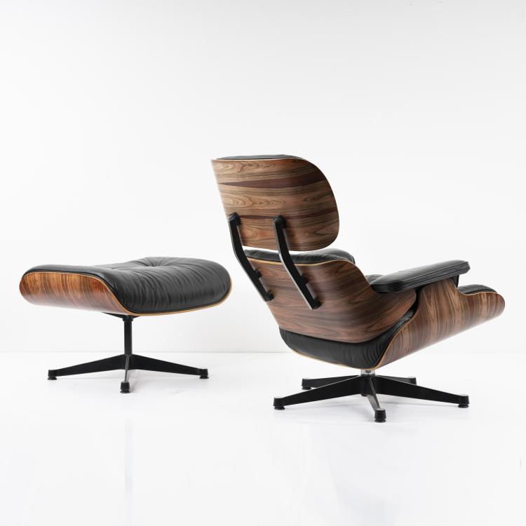 Bild 7 zu Objekt, Lounge chair '670' mit Ottoman '671', 1956, Charles Eames,Ray Eames, Vitra Design, Weil am Rhein, 163C 509