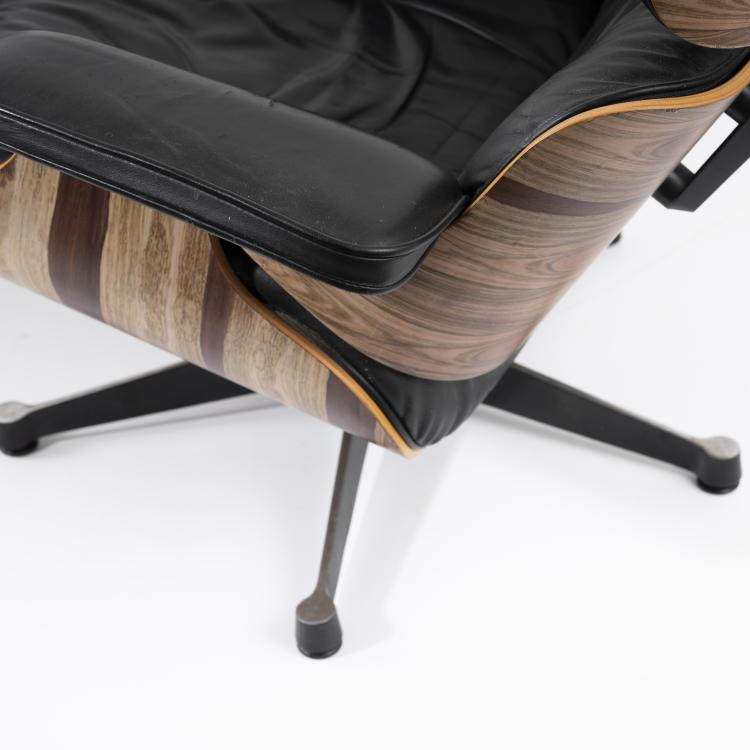 Bild 11 zu Objekt, Lounge chair '670' mit Ottoman '671', 1956, Charles Eames,Ray Eames, Vitra Design, Weil am Rhein, 163C 509