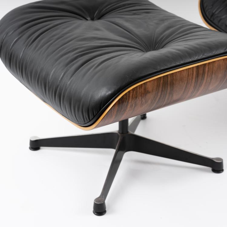 Bild 12 zu Objekt, Lounge chair '670' mit Ottoman '671', 1956, Charles Eames,Ray Eames, Vitra Design, Weil am Rhein, 163C 509