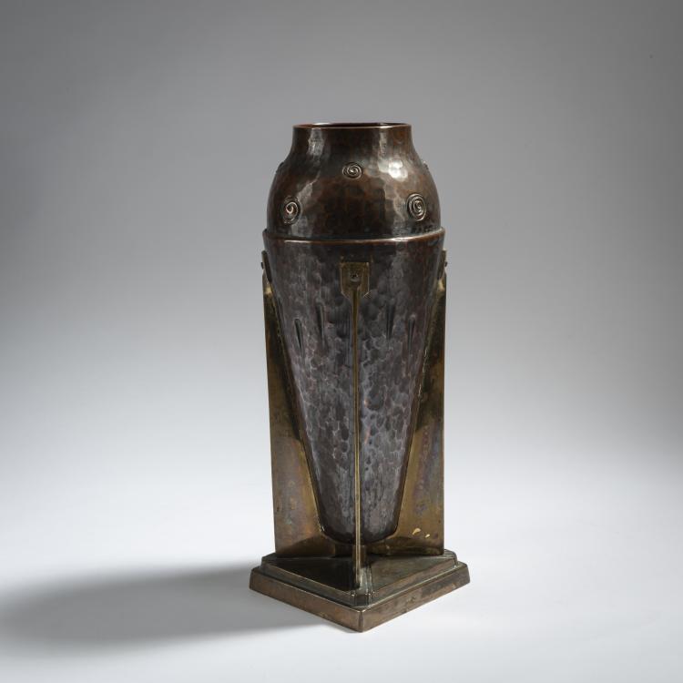 Hauptbild zu Objekt, Vase, c. 1900, Winhart & Co., M&uuml;nchen, 162C 399