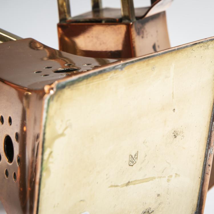 Bild 3 zu Objekt, 2 candlesticks, c. 1900, Deffner, Carl, Esslingen, 162C 371