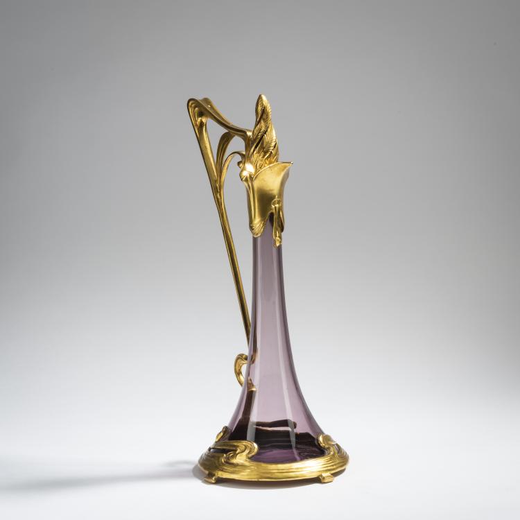 Bild 1 zu Objekt, Wine carafe, c. 1900, WMF, Geislingen (zugeschrieben), 162C 405