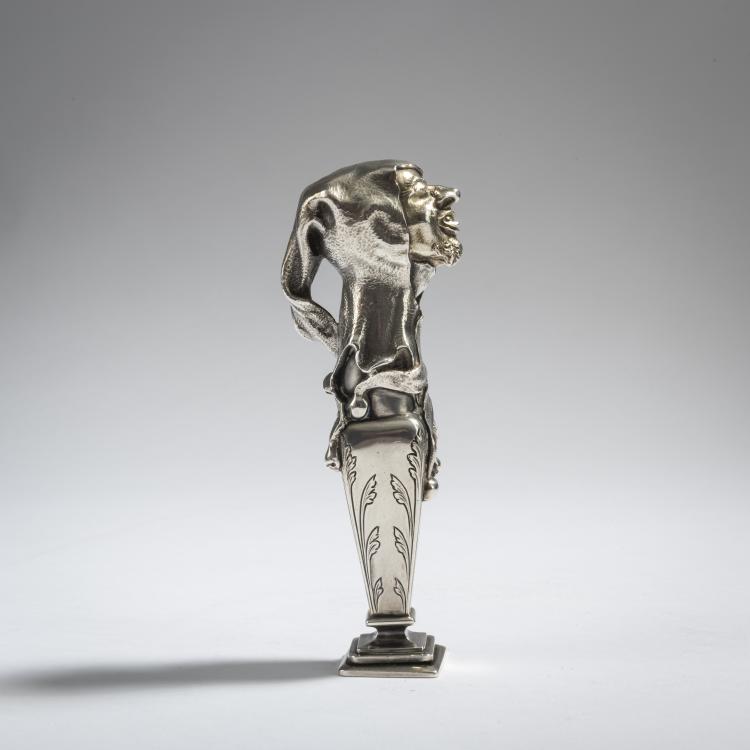 Hauptbild zu Objekt, Seal 'Jester', c. 1905, J. Pinto, Janvier Quercia, Paris (zugeschrieben), 162C 420