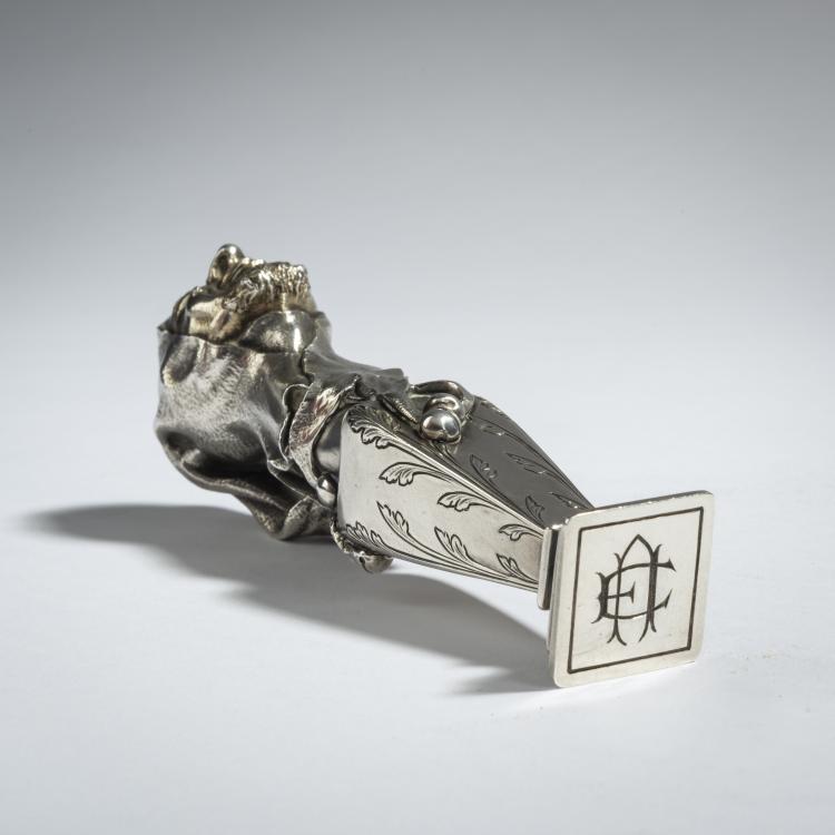 Bild 3 zu Objekt, Seal 'Jester', c. 1905, J. Pinto, Janvier Quercia, Paris (zugeschrieben), 162C 420