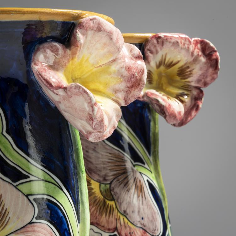 Bild 7 zu Objekt, 2 vases, c. 1900, Societ&agrave; Ceramica di Colonnata, Sesto Fiorentino, 162C 518