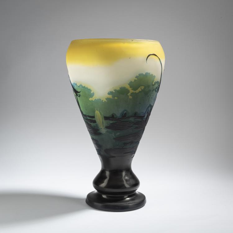Bild 2 zu Objekt, Vase 'Sagittaires et N&eacute;nuphars', 1920-36, Emile Gall&eacute;, Gall&eacute;, Etablissements, Nancy, 162B 166