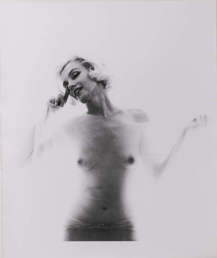 Hauptbild zu Objekt, 'Marilyn Monroe: Vogue (from the last sitting)', 1962, Bert Stern, 163D 608