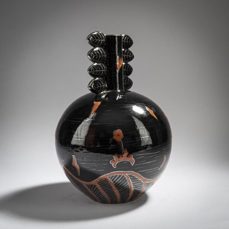 Bild 1 zu Objekt, Vase, 1920s, Alfredo, Gualdo Tadino Santarelli, Santarelli, Alfredo (Prof.), Gualdo Tadino, 162C 515