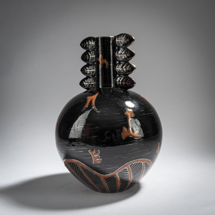 Bild 3 zu Objekt, Vase, 1920s, Alfredo, Gualdo Tadino Santarelli, Santarelli, Alfredo (Prof.), Gualdo Tadino, 162C 515