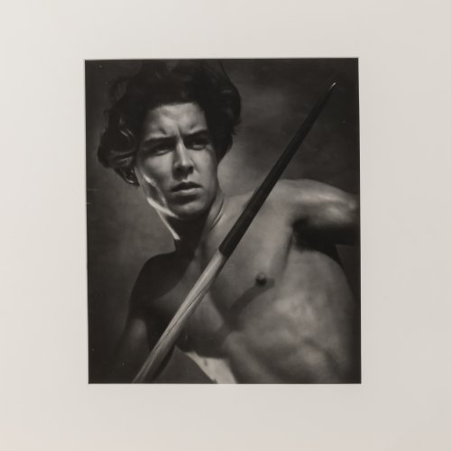 Javelin thrower at the Olympic Games, 1936 (printed later)