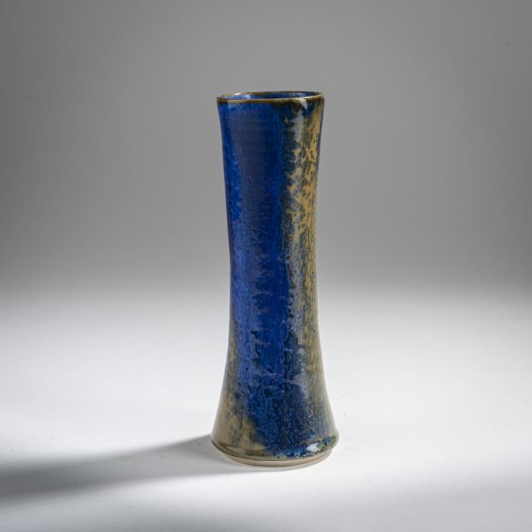 Hauptbild zu Objekt, Vase, c. 1950, Richard Bampi, Fayencemanufaktur Kandern, 163A 49