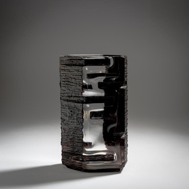 Hauptbild zu Objekt, Vase 'Argos', 1970er Jahre, Daum Fr&egrave;res, Nancy, 163C 372