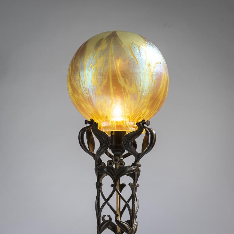 Bild 2 zu Objekt, 'Medici' table light, c. 1902, L&ouml;tz Wwe., Klosterm&uuml;hle, 162B 238