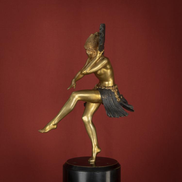 Bild 4 zu Objekt, &Auml;gyptische T&auml;nzerin mit F&auml;cher, um 1925, Claire Jeanne Roberte Colinet, 162C 289