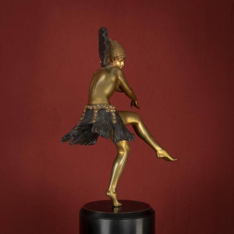 Bild 6 zu Objekt, &Auml;gyptische T&auml;nzerin mit F&auml;cher, um 1925, Claire Jeanne Roberte Colinet, 162C 289