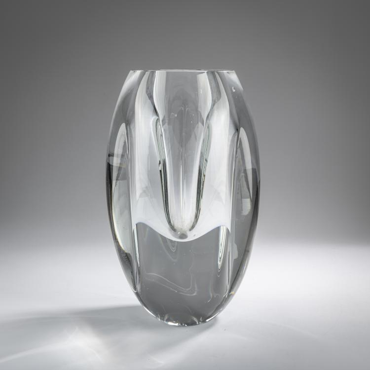 Hauptbild zu Objekt, Gro&szlig;e Vase 'Claritas', 1984, Timo Sarpaneva, Iittala, Kalvola, 163C 363