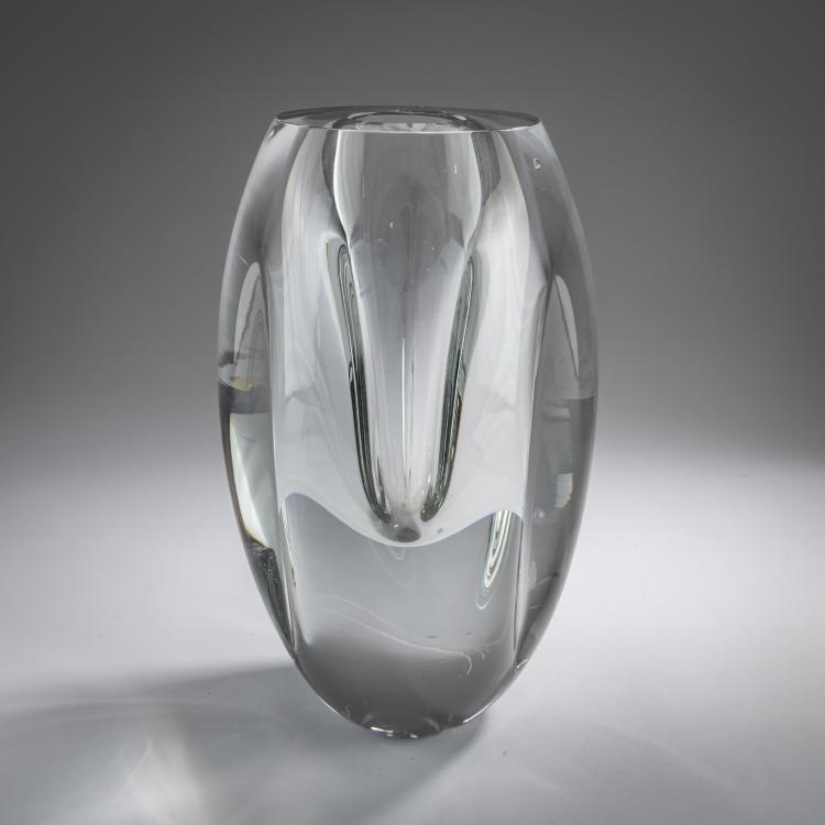 Bild 1 zu Objekt, Gro&szlig;e Vase 'Claritas', 1984, Timo Sarpaneva, Iittala, Kalvola, 163C 363