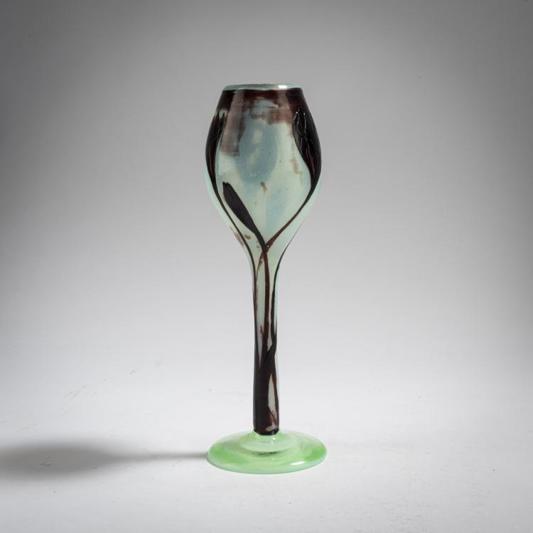 Bild 2 zu Objekt, 'Tulipes' vase, c. 1900, Muller, Henri, Croismare, 162B 190